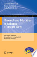 Research and Education in Robotics - EUROBOT 2009 [E-Book] : International Conference, La Ferté-Bernard, France, May 21-23, 2009, Revised Selected Papers /