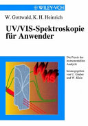 UV/VIS-Spektroskopie für Anwender /