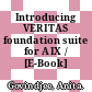 Introducing VERITAS foundation suite for AIX / [E-Book]