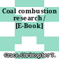 Coal combustion research / [E-Book]