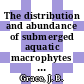 The distribution and abundance of submerged aquatic macrophytes in a reactor cooling reservoir : paper presented to the Graduate School of Clemson University in partial fulfillment of the requirements for the degree of Clemson, South Carolina August 1977 : [E-Book]