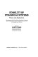 Stability of dynamical systems : theory and applications : proceedings of the conference held at Mississippi State University : Mississippi, MS, 11.08.75-15.08.75.