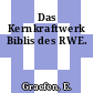 Das Kernkraftwerk Biblis des RWE.