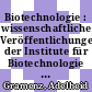 Biotechnologie : wissenschaftliche Veröffentlichungen der Institute für Biotechnologie des Forschungszentrums Jülich 01.1988 - 06.1993 /