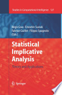 Statistical Implicative Analysis [E-Book] : Theory and Applications /