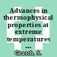 Advances in thermophysical properties at extreme temperatures and pressures : Symposium on Thermophysical Properties 0003 : Lafayette, IN, 22.03.65-25.03.65.