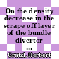 On the density decrease in the scrape off layer of the bundle divertor [E-Book] /