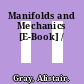 Manifolds and Mechanics [E-Book] /