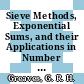 Sieve Methods, Exponential Sums, and their Applications in Number Theory [E-Book] /