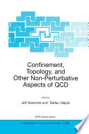 Confinement, Topology, and Other Non-Perturbative Aspects of QCD [E-Book] /