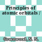Principles of atomic orbitals /
