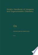Os Organoosmium Compounds [E-Book] /
