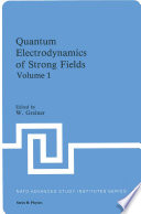 Quantum Electrodynamics of Strong Fields [E-Book] /