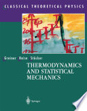 Thermodynamics and Statistical Mechanics [E-Book] /