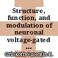 Structure, function, and modulation of neuronal voltage-gated ion channels / [E-Book]