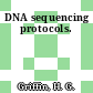 DNA sequencing protocols.