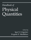 Handbook of physical quantities.