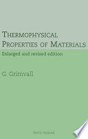 Thermophysical properties of materials [E-Book] /
