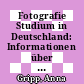 Fotografie Studium in Deutschland: Informationen über die fotografische Ausbildung an Fachhochschulen, Fachschulen, Universitäten, Akademien und Kunsthochschulen.