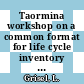 Taormina workshop on a common format for life cycle inventory data: synthesis report : Taormina, 23.05.96.