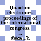 Quantum electronics. proceedings of the international congress. 0003, volUME 01 : International conference on quantum electronics 0003,01 : Paris, 11.02.63-15.02.63.