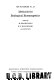 Methods for ecological bioenergetics /