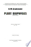 Plant biophysics.