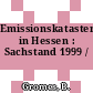Emissionskataster in Hessen : Sachstand 1999 /