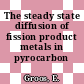 The steady state diffusion of fission product metals in pyrocarbon [E-Book]
