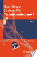 Technische Mechanik. 1. Statik [E-Book]  /