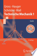 Technische Mechanik [E-Book] : Band 1: Statik /