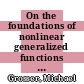 On the foundations of nonlinear generalized functions I and II [E-Book] /