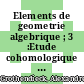 Elements de geometrie algebrique ; 3 :Etude cohomologique des faisceaux coherents /