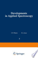 Developments in Applied Spectroscopy [E-Book] /
