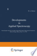 Developments in Applied Spectroscopy [E-Book] : Selected papers from the Twentieth Annual Mid-America Spectroscopy Symposium, Held in Chicago, Illinois, May 12–15, 1969 /