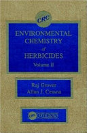 Environmental chemistry of herbicides. vol 0001.