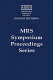 Materials science of high temperature polymers for microelectronics : Symposium on materials science of high temperature polymers for microelectronics : MRS spring meeting 1991: symposium J : Anaheim, CA, 29.04.91-02.05.91.