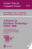Advances in Database Technology — EDBT 2000 [E-Book] : 7th International Conference on Extending Database Technology Konstanz, Germany, March 27–31, 2000 Proceedings /