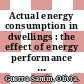Actual energy consumption in dwellings : the effect of energy performance regulations and occupant behaviour [E-Book] /