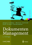 Dokumenten - Management : vom Imaging zum Business Dokument : 33 Tabellen /