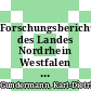 Forschungsberichte des Landes Nordrhein Westfalen . 1691 /