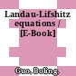Landau-Lifshitz equations / [E-Book]