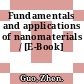 Fundamentals and applications of nanomaterials / [E-Book]