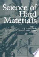 Science of Hard Materials [E-Book] /
