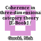 Coherence in three-dimensional category theory [E-Book] /