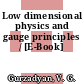 Low dimensional physics and gauge principles / [E-Book]