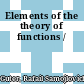 Elements of the theory of functions /