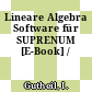 Lineare Algebra Software für SUPRENUM [E-Book] /