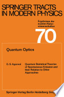 Quantum Optics [E-Book] /