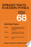 Solid State Physics [E-Book] /